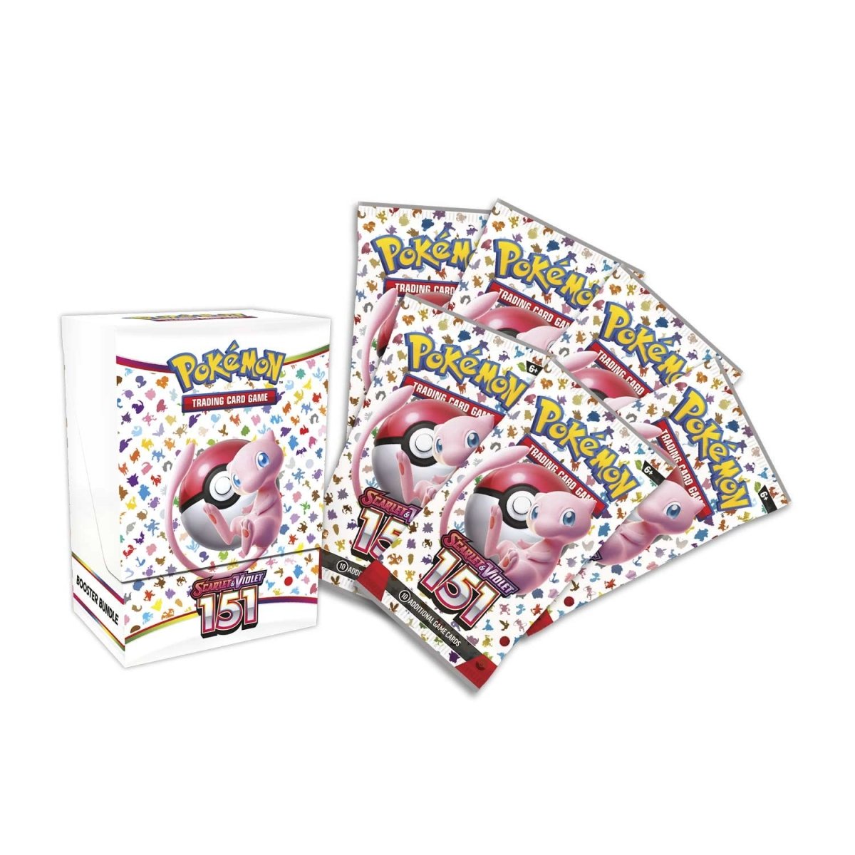 Pokémon TCG: 151 Booster Bundle (6 Packs)