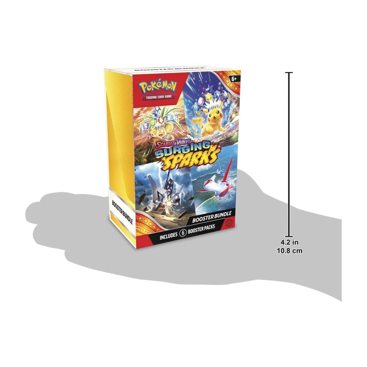 Pokémon TCG: Surging Sparks Booster Bundle (6 Packs)