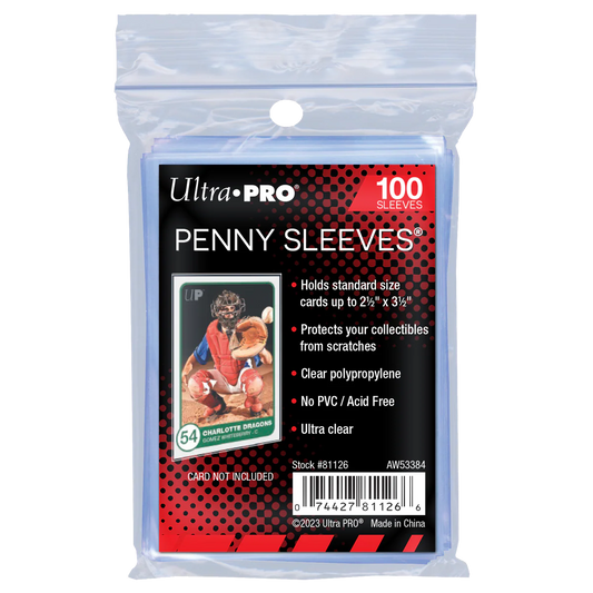 Ultra Pro Penny Sleeves - 100 Sleeves Pack