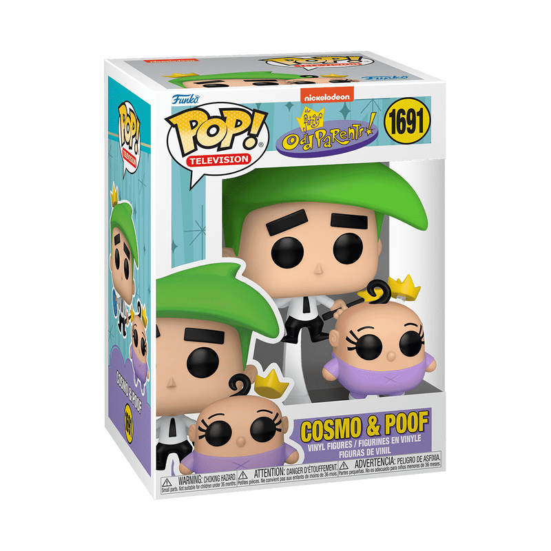 Fairly Odd Parents Cosmo & Poof - Funko POP! #1691