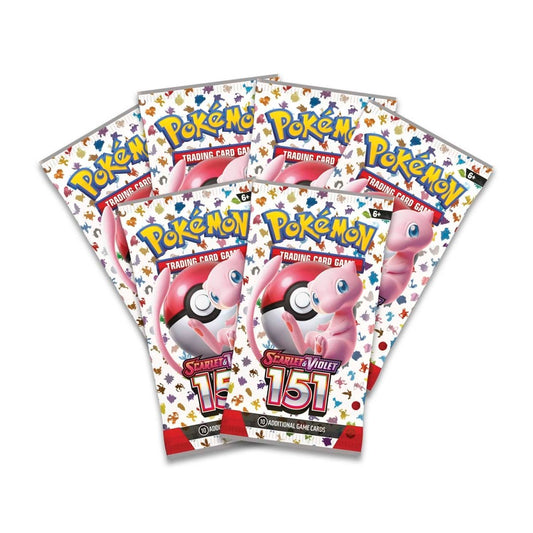 Pokémon TCG: 151 Booster Bundle (6 Packs)