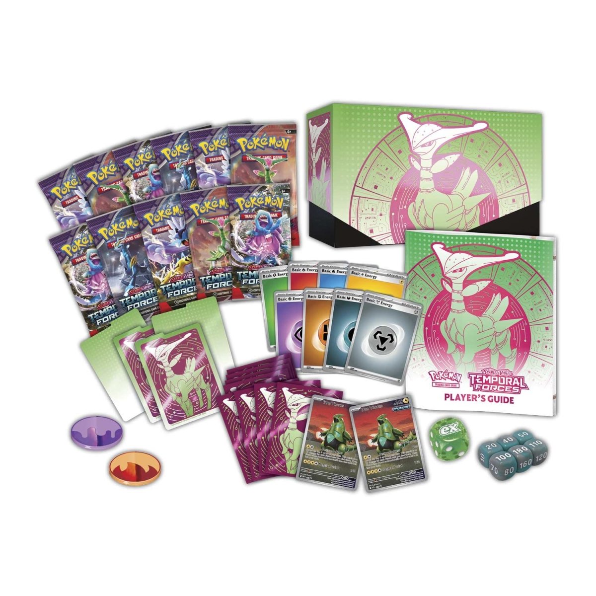 Pokémon TCG: Temporal Forces Elite Trainer Box (Iron Leaves)