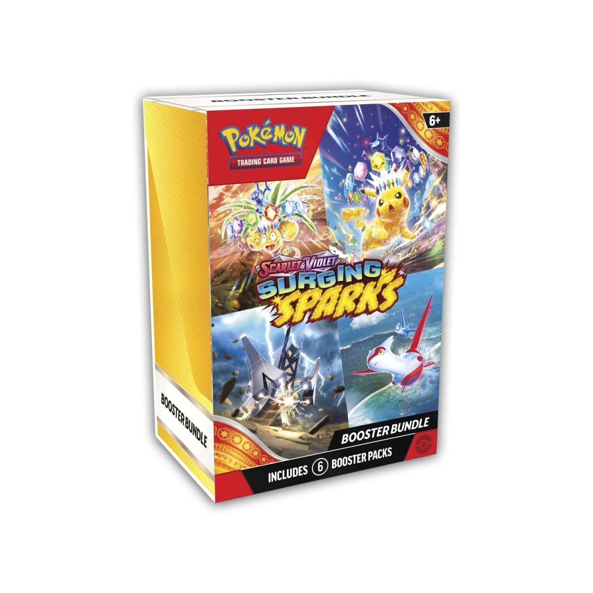 Pokémon TCG: Surging Sparks Booster Bundle (6 Packs)