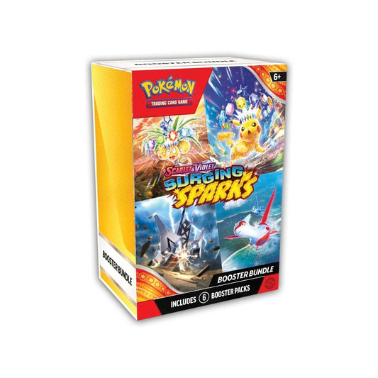 Pokémon TCG: Surging Sparks Booster Bundle (6 Packs)